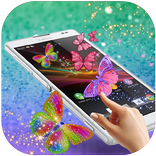 Vlinder op het scherm