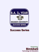 BA 3rd Year Bikaner University poster