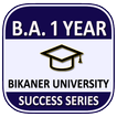 BA 1st Year Bikaner University
