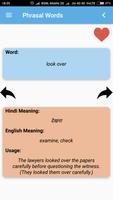 Hindi-English Vocabulary Build syot layar 3