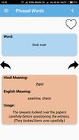 Hindi-English Vocabulary Build syot layar 2