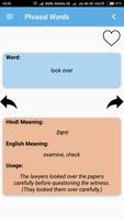 Hindi-English Vocabulary Build скриншот 2