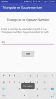 Triangular or Square Number screenshot 2