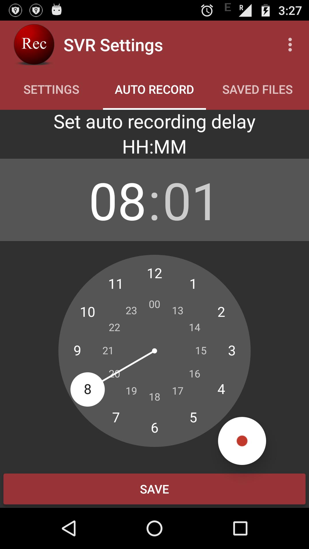Descarga de APK de Secret Video Recorder - SVR para Android