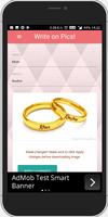 Write Names on Picture, Ring, Bracelet, Sand, Cake 截图 1