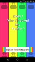 Who checked my profile ? Plakat