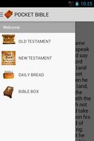 POCKET BIBLE poster