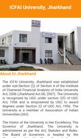 ICFAI University Jharkhand ภาพหน้าจอ 2