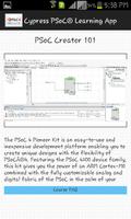 Cypress PSoC® Learning App imagem de tela 2