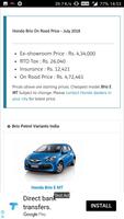 India Cars : Price App : Revie capture d'écran 2