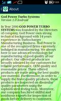 GOD POWER TURBO SYSTEMS INDIA capture d'écran 2