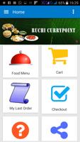Ruchi Currypoint - DS app Affiche