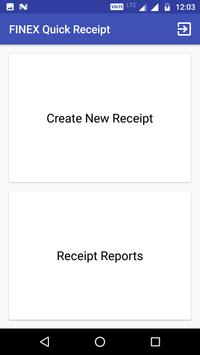 finex quick receipt for android apk download