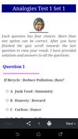Analogies - 4(Aptitude Quiz) پوسٹر