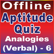 ”Analogies - 6(Aptitude Quiz)
