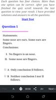 Statements Conclusion -1(IBPS) poster