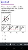 برنامه‌نما Reasoning Quiz Paper Folding-1 عکس از صفحه