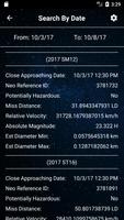 برنامه‌نما Asteroid Tracker عکس از صفحه