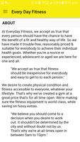 2 Schermata Everyday Fitness Gym