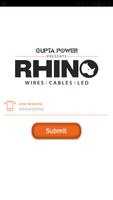 Rhino Wires Affiche