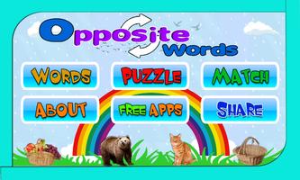 Opposite Words 海報