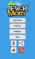 Flick Math - A Math Game Affiche