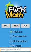 3 Schermata Flick Math - A Math Game