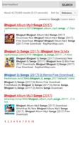 Bhojpuri Khoj - Bhojpuri Song Search Engine capture d'écran 1