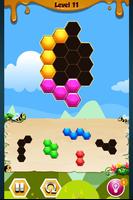 Hexa Bloc Bee Puzzle capture d'écran 2