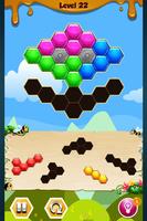 Hexa Bloc Bee Puzzle capture d'écran 3