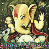 Ganesha Rangoli Design