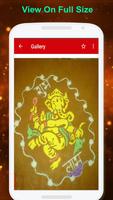 Ganesha Rangoli Design ภาพหน้าจอ 2