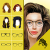 Hairstyle Changer app, virtual makeover women, men icône