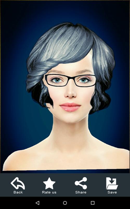 Hairstyle Changer app, virtual makeover women, men for ...