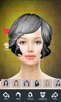 Hairstyle Changer app, virtual makeover women, men ภาพหน้าจอ 2