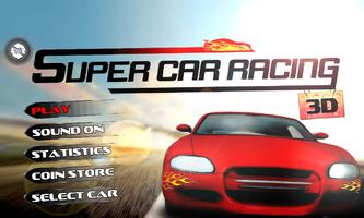 Super Car Racing 3D Plakat