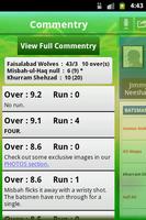 Cricket Live Score App - News capture d'écran 1