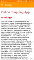 Online Shopping capture d'écran 2