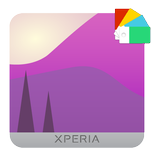 Mauve Night Theme for Xperia