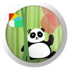 Panda Theme for Xperia (Premium) icône