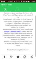 برنامه‌نما PhoneTones (Unreleased) عکس از صفحه