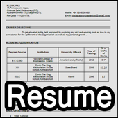 easy resume maker for fresher experienced format apk ダウンロード