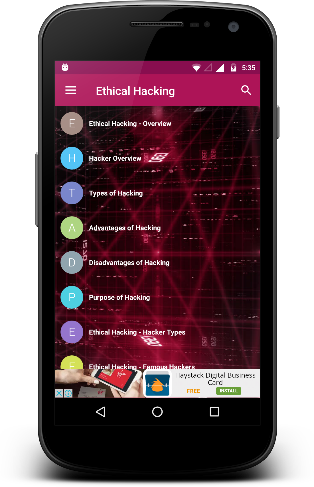 Ethical Hacking for Android - APK Download - 