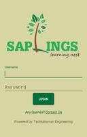 Saplings Teacher Affiche