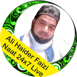 Ali Haider Faizi Naat 24x7 Live And Qibla Locator