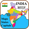India States, Capitals, Maps - APK