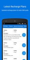 Call Rates of Both Sim before call, Recharge Plans screenshot 2