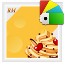 Cream and cheese - theme Xperi APK