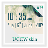 Feather Clock [UCCW skin] أيقونة
