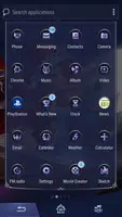 Ruby [ML] - theme Xperia™ تصوير الشاشة 1